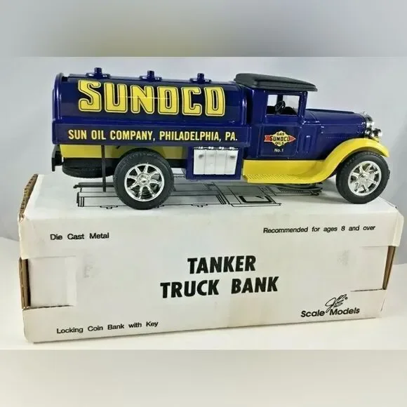 Sunoco Tanker Truck No. 1 Sun Oil Co. 1993 American Classics Ertl Vintage NIB - Picture 1 of 6